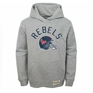 NWT [Gen2] Ole’ Miss Mississippi Rebels NCAA Hooded Sweatshirt Youth Large 14/16